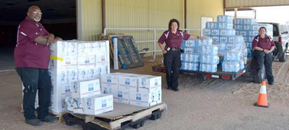 DELIVERING DRINKING WATER