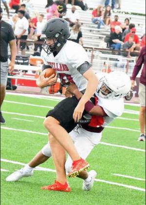 WILDCATS TAKE ON LEVELLAND IN FIRST SCRIMMAGE OF SEASON