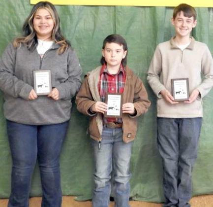 Earth-Springlake Livestock Show Reserve Grand Champion Winners