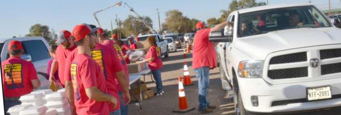 Lamb County Electric Drive-Thru Annual Meeting