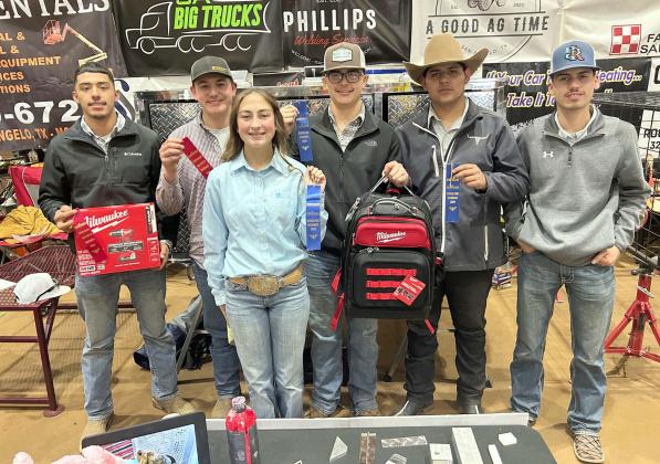 Littlefield FFA Ag Mechanics bring home Ribbons from the San Angelo Stock Show