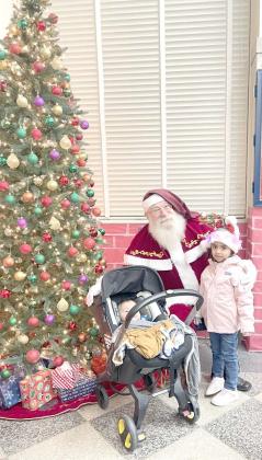 Santa visits Littlefield early