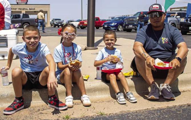 First Federal Bank Littlefield hosts a 4th of July event on Fri., July 3, 2026.(Photos by Madison Vidales)