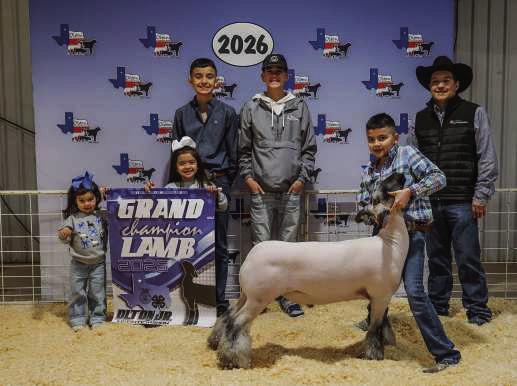 Azaiah Vega of Olton FFA, Grand Champion Goat