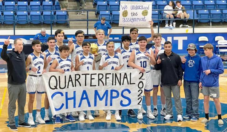 MUSTANGS PUNCH TICKET TO REGIONAL TOURNAMENT