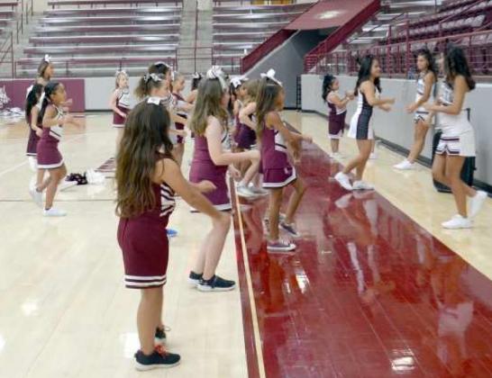 littlefield mini cheer camp session 2