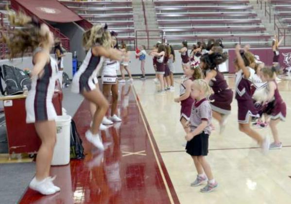 littlefield mini cheer camp session 2