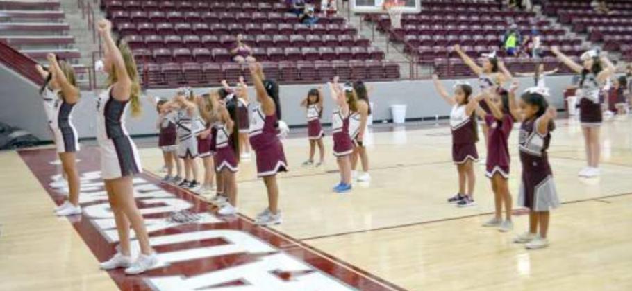 littlefield mini cheer camp session 2