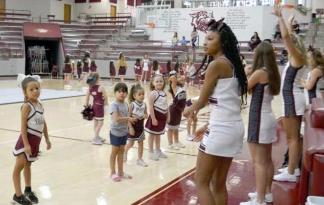 littlefield mini cheer camp session 2