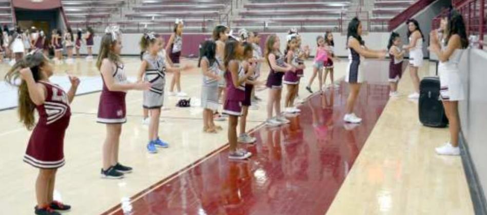 littlefield mini cheer camp session 2