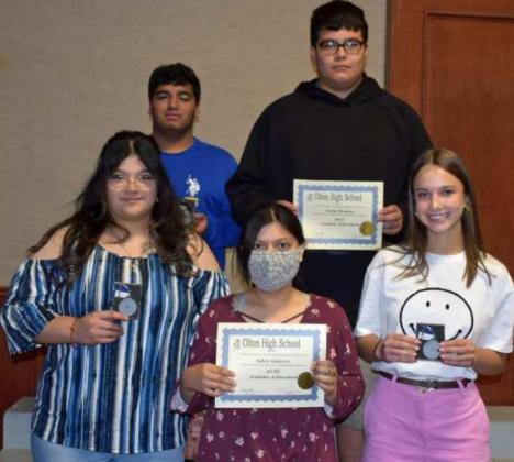 Olton High School Awards