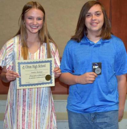Olton High School Awards