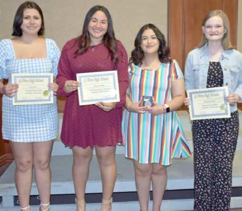 Olton High School Awards