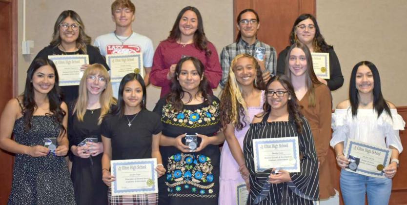 Olton High School Awards