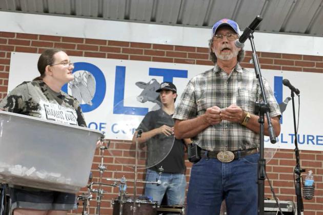 The winner of the Olton Volunteer Ambulance's gun raffle was Matt Collier, though he was not present at the time for a picture. (Photo by Wesley Quigley)
