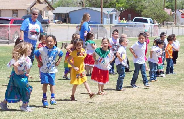 CINCO DE MAYO - Littlefield Primary celebrates Cinco de Mayo on Friday. (Photo by Ann Reagan)