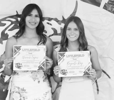 Girl’s Track Awards: Nevaeh Lopez and Bryndle Ray