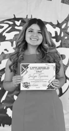 Outstanding JV Softball Player: Jaelyn Tijerina.