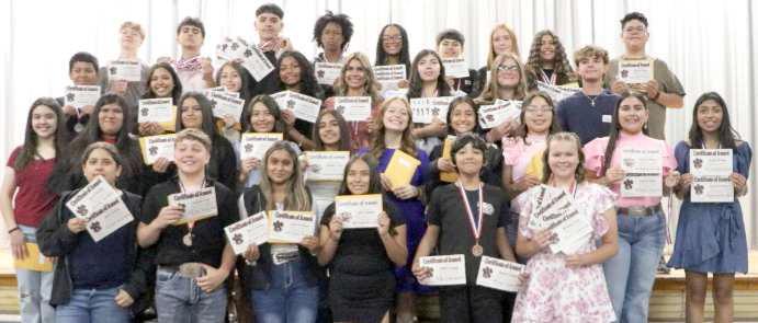 Littlefield Jr. High Awards Ceremony