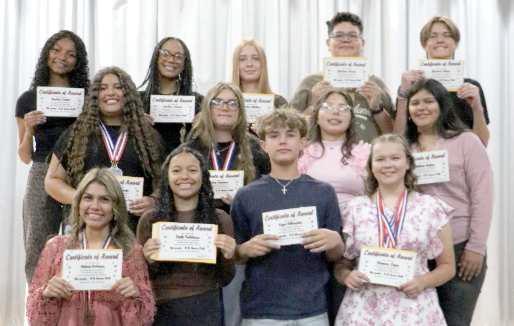 Littlefield Jr. High Awards Ceremony