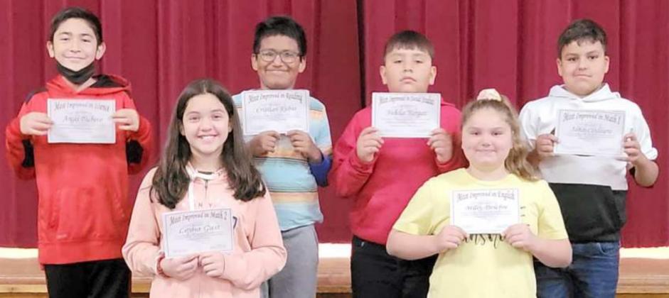 Littlefield Elementary Awards 4th Grade