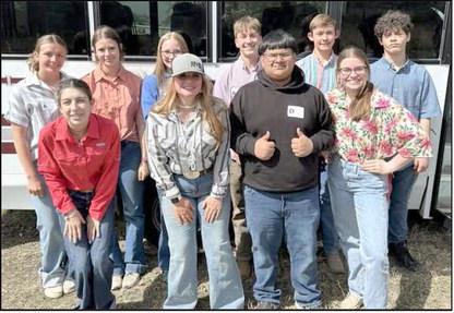 On March 6th the Homesite and Land team competed in Jacksboro! They all improved from the week before and are getting better and better! Here are the team results: Homesite was 19th- Renaeh, Brenden, Tayte, Kat, Makinzi, and Brooke. Land was 28th- Ty, Payton, Maggie and Ally. Way to go and keep it up! (Submitted Photo)