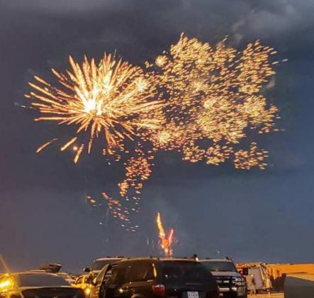 Amherst Volunteer Fire Dept. holds 4th of July firework show