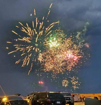 Amherst Volunteer Fire Dept. holds 4th of July firework show