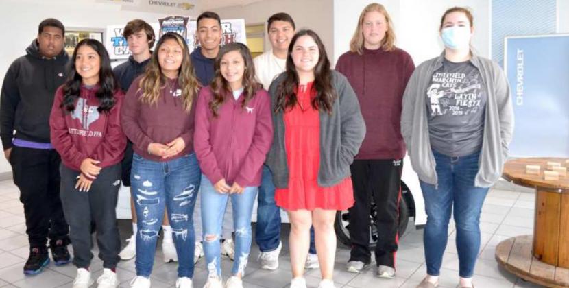 TEN LHS PERFECT ATTENDANCE STUDENTS