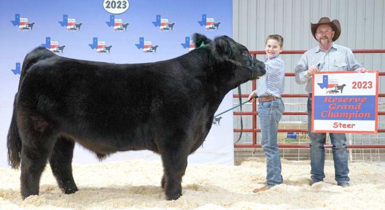 WYATT FRANCIS - Reserve Grand Champion Steer