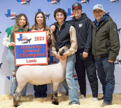 EDDIE RAMIREZ - Reserve Grand Champion Lamb