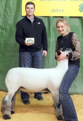 Grand Champions selected at Earth-Springlake Stock Show on Jan. 28th