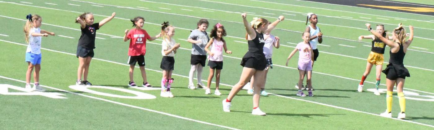 Sudan mini cheer camp kicked off Monday