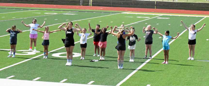 Sudan mini cheer camp kicked off Monday