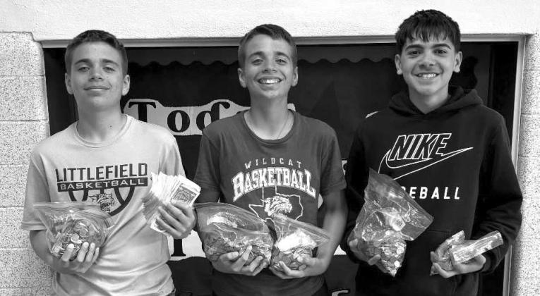 Littlefield Jr. High Student Council would like to thank all of those who donated. Together we raised $830 for Children’s Miracle Network! We are so blessed to live in a great community! (Submitted Photo)