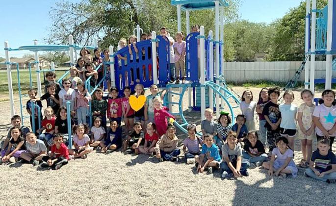 Littlefield Primary’s Kindergarten class raised $254.41 for Coins4Kids.