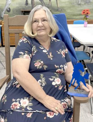 Olton ISD honors Tara Ford on her retirment in a Pinning Ceremony at the end of the 2024-2025 School year. (Submitted Photo)
