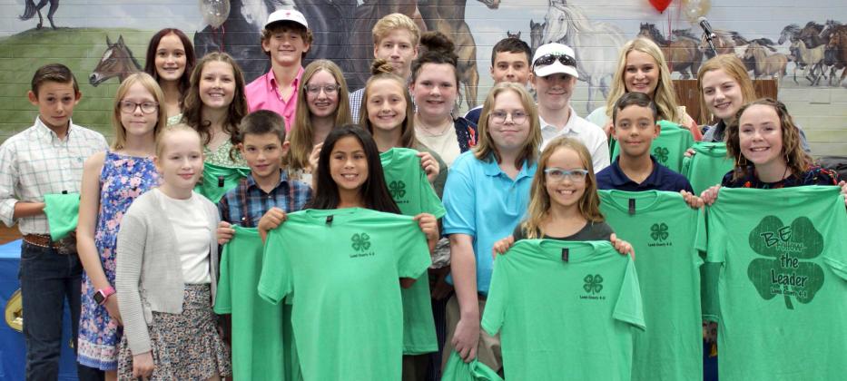 Lamb County 4-H awards