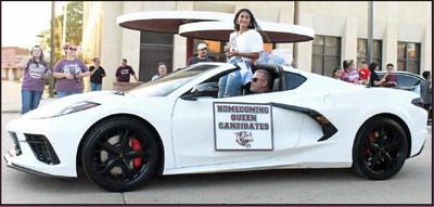 HOMECOMING 2023 - Littlefield’s 2023 Homecoming Parade took place thursday afternoon, followed by a gathering at Wildcat Stadium, to hype up the football team for Friday’s Homecoming game against the Post Antelopes. Shown is Homecoming Queen Candidate Amiah Elizondo. (Staff Photo by Derek Lopez)