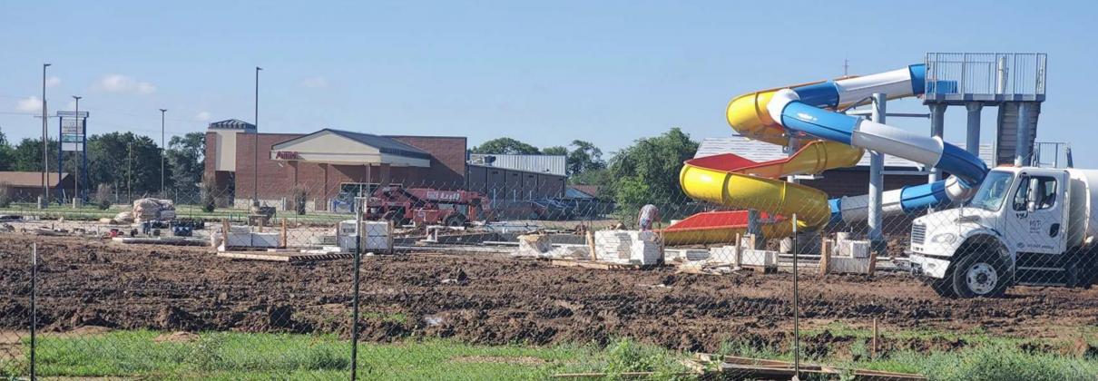 Aquatic Center delayed by recent storms
