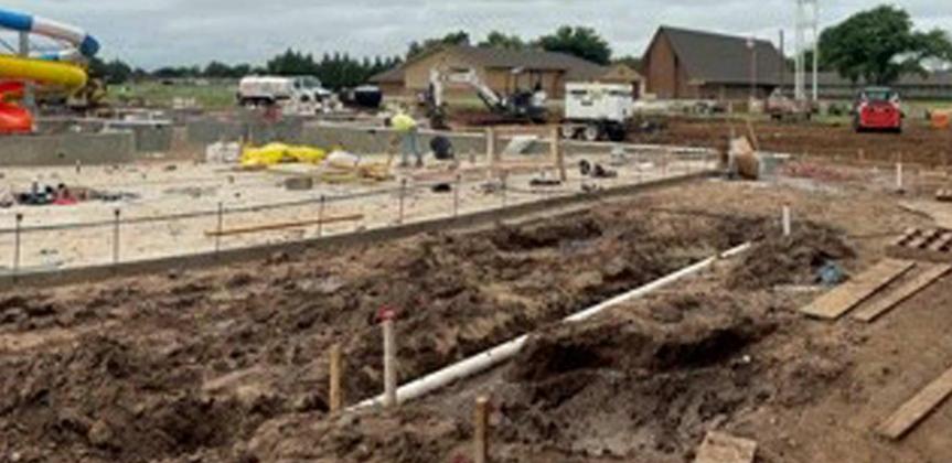 Aquatic Center delayed by recent storms