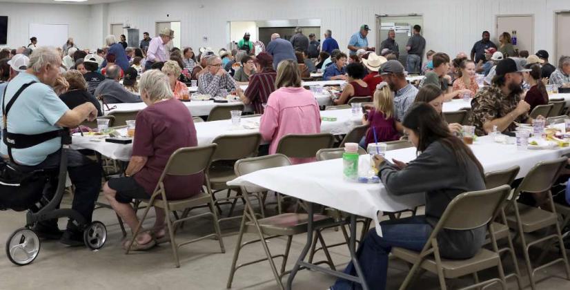 Members of Lamb County Electric Cooperative were served by River Smith’s Catering of Lubbock,