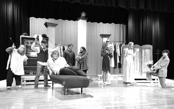 Sudan High School One Act Play Dinner Theatre to be held Sunday, Feb. 15. The acting troupe includes: Brooklyn Swart, Phillip Jones, Case Cantu, Anneke Van De Pol, Alex Carson, Harper Pratt, Rebekah Jones, and Halen Ruiz. (Submitted Photo)
