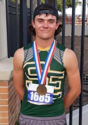 TRACE GOODMAN Placed Third at State in the Boy’s 400-meter Dash