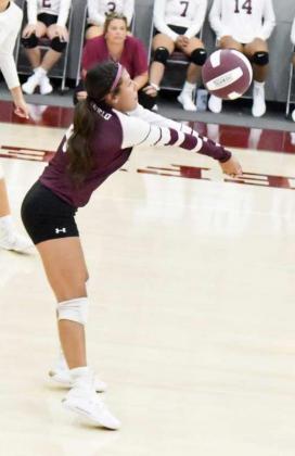 EMILY CHAMPION - Littlefield Lady Cat volleyball