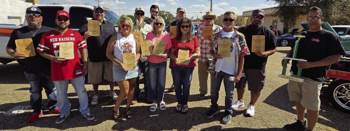 Shown are winners from the 2025 Flatland Music Festival Car Show. (Submitted Photo)