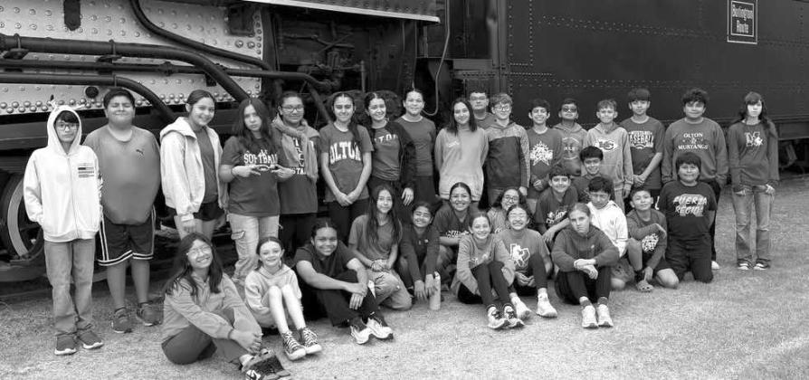 Olton Junior High School sixth-grade students visit the National Ranching Heritage Museum in Lubbock on April 21, 2026. (Submitted Photo)