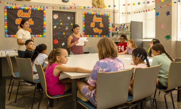 Lamb County Library’s Creative Sprouts