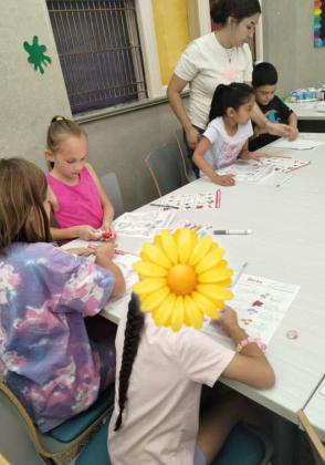 Lamb County Library’s Creative Sprouts