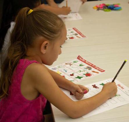 Lamb County Library’s Creative Sprouts
